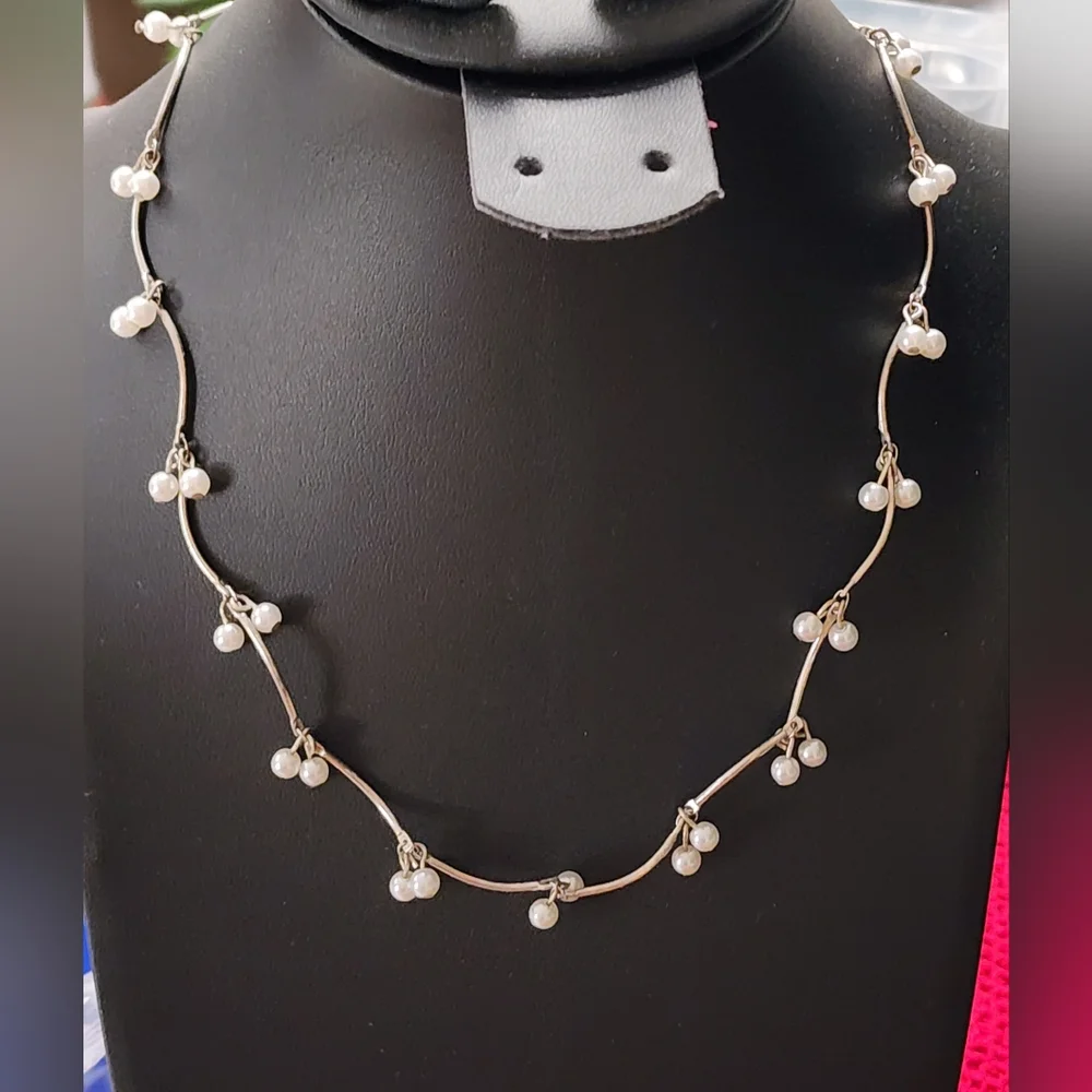 Premier Designs silver toned